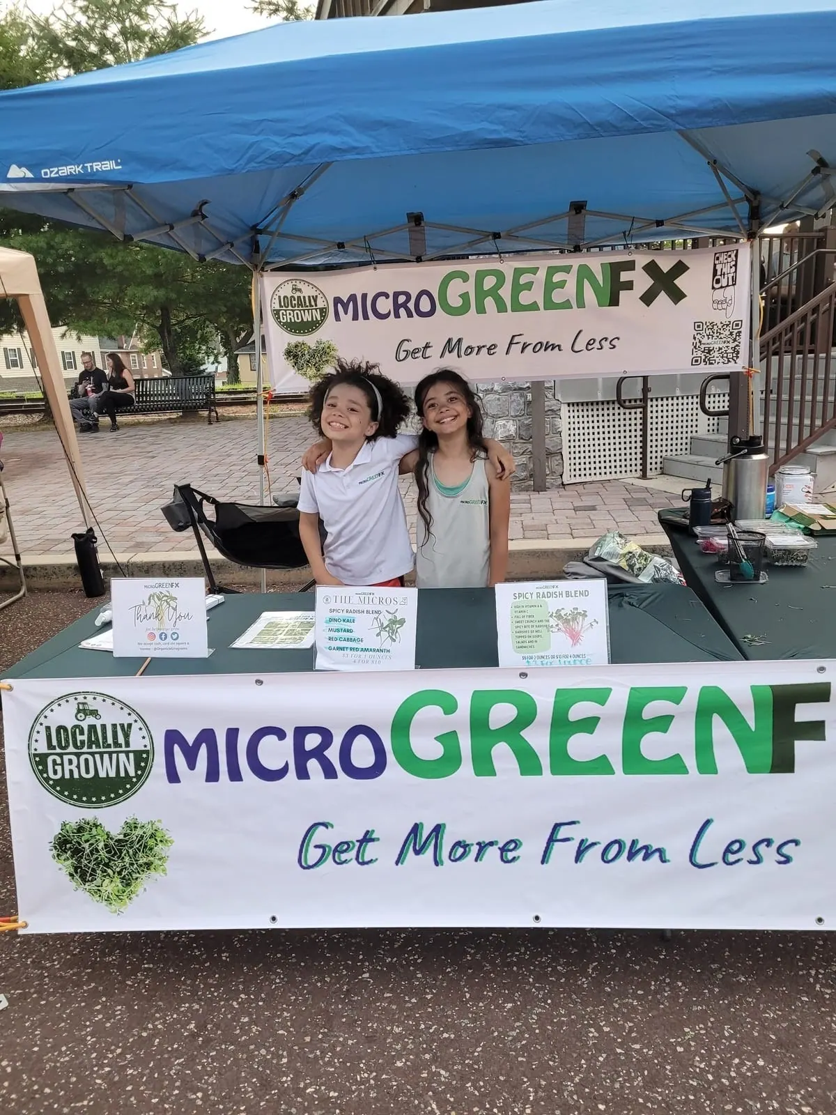 Same-day microgreens harvest at microGREEN FX in Schwenksville PA