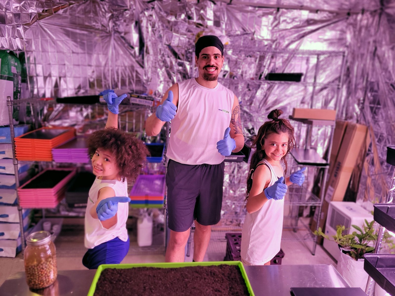 Organic Mighty Muscle Microgreens